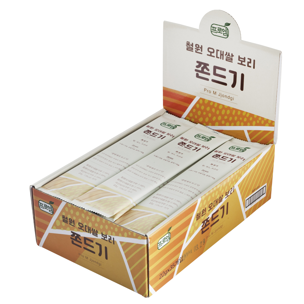 프로엠 철원오대쌀 보리 쫀드기 22g x 35개