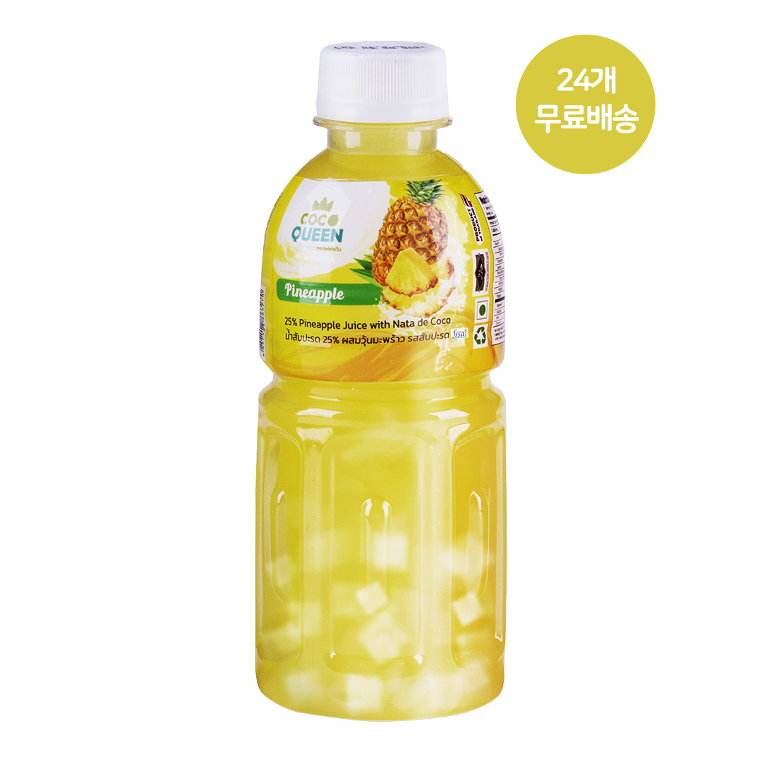 프로엠 코코퀸 파인애플맛 320ml x 24개 / 어린이음료 나타드코코 코코넛